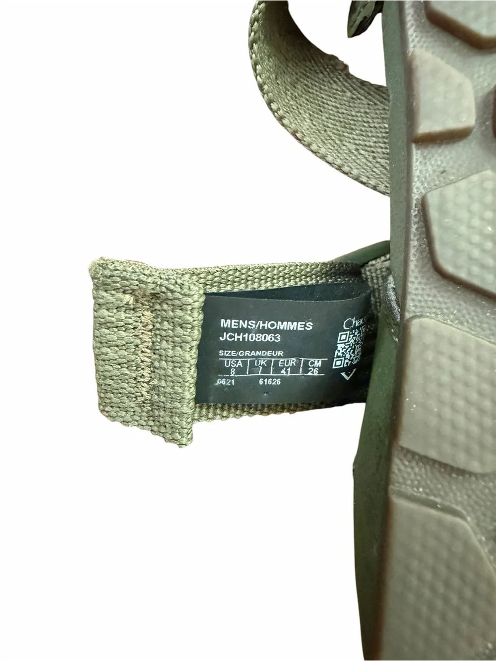 Chaco Lowdown 2 Sandals Moss Green Men’s 8 Lightweight Hiking Outdoor